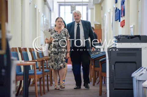  17.07.2018 WARSZAWA SEJM<br />DZIEN W SEJMIE<br />N/Z KRYSTYNA PAWLOWICZ WITOLD WASZCZYKOWSKI<br /> 