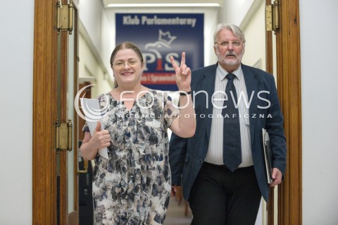  17.07.2018 WARSZAWA SEJM<br />DZIEN W SEJMIE<br />N/Z KRYSTYNA PAWLOWICZ WITOLD WASZCZYKOWSKI<br /> 