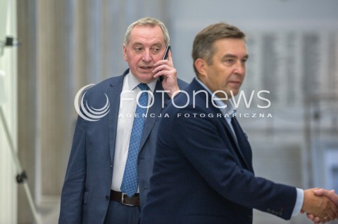  17.07.2018 WARSZAWA SEJM<br />DZIEN W SEJMIE<br />N/Z HENRYK KOWALCZYK ZBIGNIEW GRYGLAS<br /> 