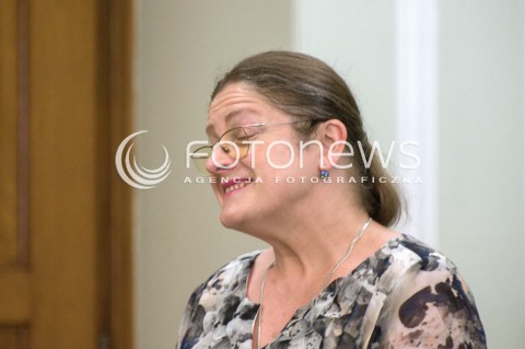  17.07.2018 WARSZAWA SEJM<br />DZIEN W SEJMIE<br />N/Z KRYSTYNA PAWLOWICZ<br /> 