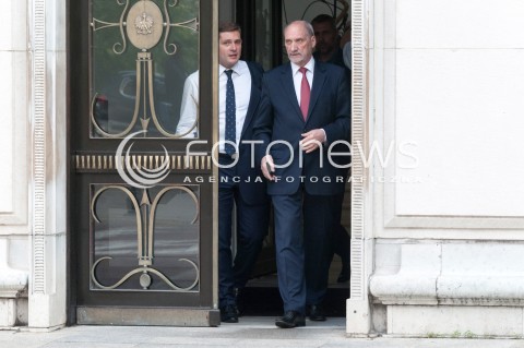  17.07.2018 WARSZAWA SEJM<br />DZIEN W SEJMIE<br />N/Z ANTONI MACIEREWICZ BARTOSZ KOWNACKI<br /> 