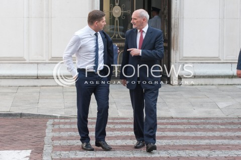  17.07.2018 WARSZAWA SEJM<br />DZIEN W SEJMIE<br />N/Z ANTONI MACIEREWICZ BARTOSZ KOWNACKI<br /> 