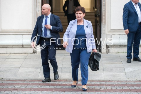  17.07.2018 WARSZAWA SEJM<br />DZIEN W SEJMIE<br />N/Z BEATA SZYDLO<br /> 