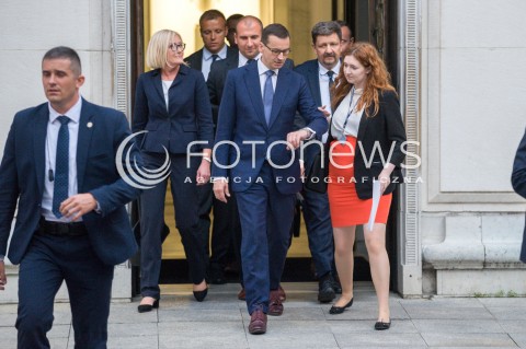  17.07.2018 WARSZAWA SEJM<br />DZIEN W SEJMIE<br />N/Z MATEUSZ MORAWIECKI JOANNA KOPCINSKA<br /> 