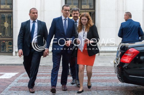  17.07.2018 WARSZAWA SEJM<br />DZIEN W SEJMIE<br />N/Z MATEUSZ MORAWIECKI<br /> 