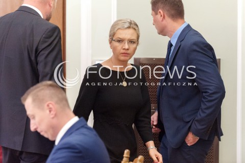  18.07.2018 WARSZAWA SEJM<br />POSIEDZENIE SEJMU<br />KOMISJA DS. AMBER GOLD<br />N/Z MALGORZATA WASSERMANN<br /> 