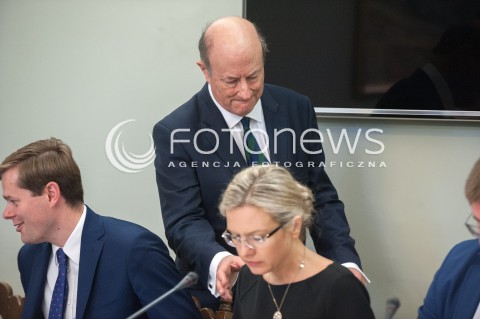  18.07.2018 WARSZAWA SEJM<br />POSIEDZENIE SEJMU<br />KOMISJA DS. AMBER GOLD<br />N/Z JACEK ROSTOWSKI JAN VINCENT MALGORZATA WASSERMANN<br /> 