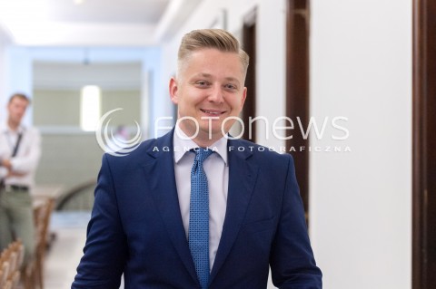  18.07.2018 WARSZAWA SEJM<br />POSIEDZENIE SEJMU<br />N/Z JAKUB STEFANIAK<br /> 
