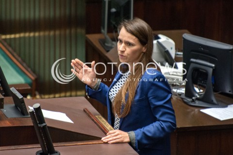  19.07.2018 WARSZAWA SEJM<br />POSIEDZENIE SEJMU<br />N/Z AGNIESZKA POMASKA<br /> 