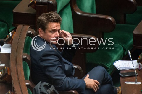  19.07.2018 WARSZAWA SEJM<br />POSIEDZENIE SEJMU<br />N/Z RAFAL TRZASKOWSKI<br /> 