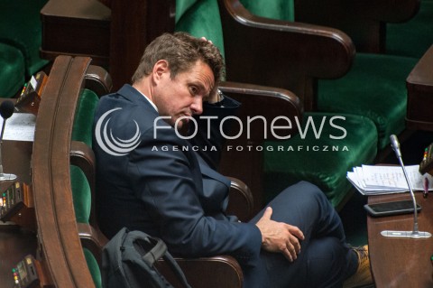  19.07.2018 WARSZAWA SEJM<br />POSIEDZENIE SEJMU<br />N/Z RAFAL TRZASKOWSKI<br /> 