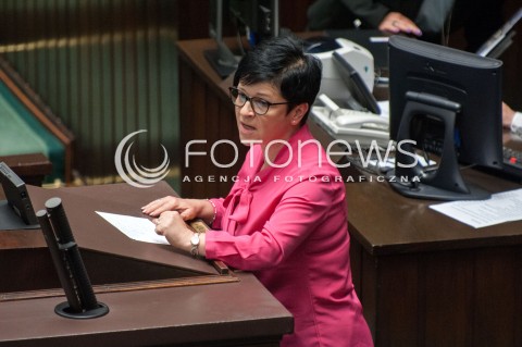  19.07.2018 WARSZAWA SEJM<br />POSIEDZENIE SEJMU<br />N/Z JOANNA BOROWIAK<br /> 