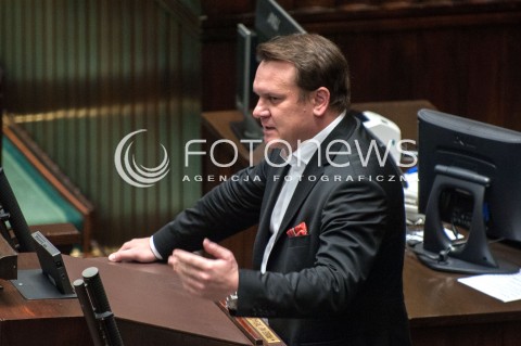  19.07.2018 WARSZAWA SEJM<br />POSIEDZENIE SEJMU<br />N/Z DOMINIK TARCZYNSKI<br /> 