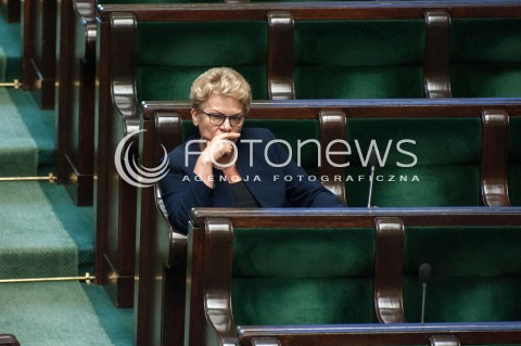  19.07.2018 WARSZAWA SEJM<br />POSIEDZENIE SEJMU<br />N/Z EWA SZYMANSKA<br /> 