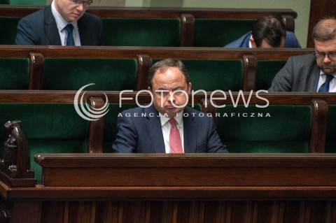  19.07.2018 WARSZAWA SEJM<br />POSIEDZENIE SEJMU<br />N/Z KONRAD SZYMANSKI<br /> 