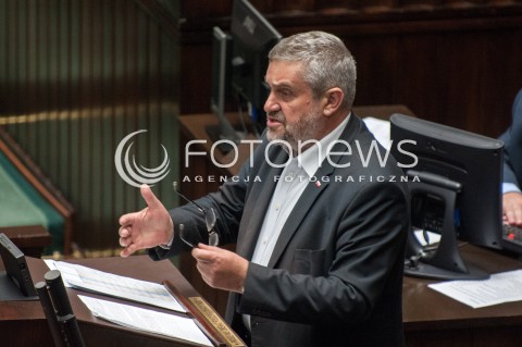  19.07.2018 WARSZAWA SEJM<br />POSIEDZENIE SEJMU<br />N/Z JAN KRZYSZTOF ARDANOWSKI<br /> 