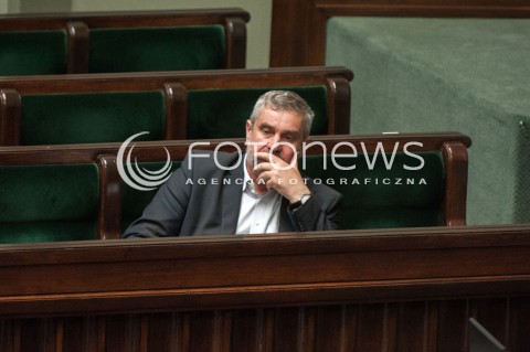  19.07.2018 WARSZAWA SEJM<br />POSIEDZENIE SEJMU<br />N/Z JAN KRZYSZTOF ARDANOWSKI<br /> 