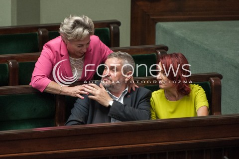  19.07.2018 WARSZAWA SEJM<br />POSIEDZENIE SEJMU<br />N/Z JAN KRZYSZTOF ARDANOWSKI BERNADETA KRYNICKA<br /> 
