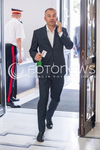  20.07.2018 WARSZAWA SEJM<br />POSIEDZENIE SEJMU<br />N/Z NORBERT OBRYCKI<br /> 