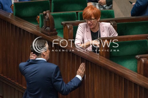  20.07.2018 WARSZAWA SEJM<br />POSIEDZENIE SEJMU<br />N/Z MAREK AST ELZBIETA RAFALSKA<br /> 