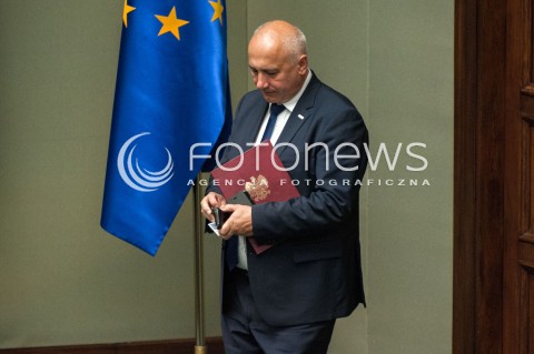  20.07.2018 WARSZAWA SEJM<br />POSIEDZENIE SEJMU<br />N/Z JOACHIM BUDZINSKI<br /> 