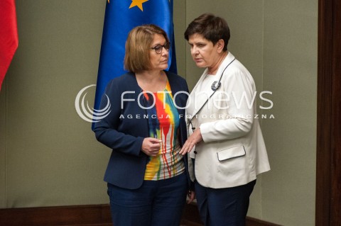  20.07.2018 WARSZAWA SEJM<br />POSIEDZENIE SEJMU<br />N/Z BEATA SZYDLO BEATA MAZUREK<br /> 