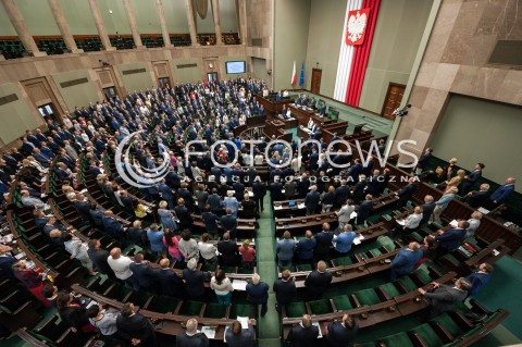  20.07.2018 WARSZAWA SEJM<br />POSIEDZENIE SEJMU<br />N/Z POSLOWIE SALA PLENARNA WIDOK VIEW<br /> 