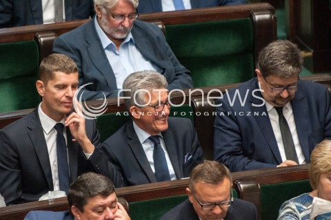  20.07.2018 WARSZAWA SEJM<br />POSIEDZENIE SEJMU<br />N/Z STANISLAW PIOTROWICZ<br /> 
