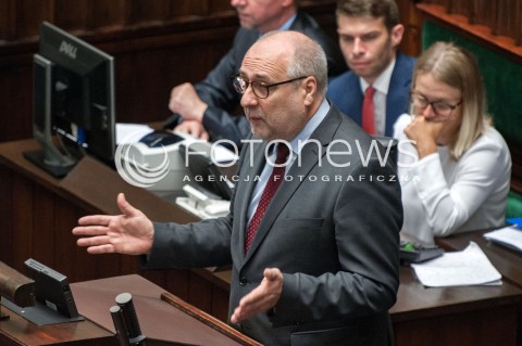  20.07.2018 WARSZAWA SEJM<br />POSIEDZENIE SEJMU<br />N/Z GRZEGORZ DLUGI<br /> 
