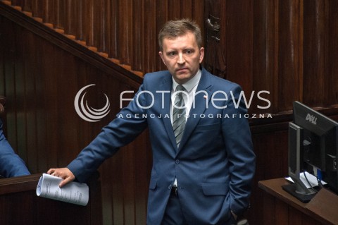  20.07.2018 WARSZAWA SEJM<br />POSIEDZENIE SEJMU<br />N/Z ROBERT WINNICKI<br /> 