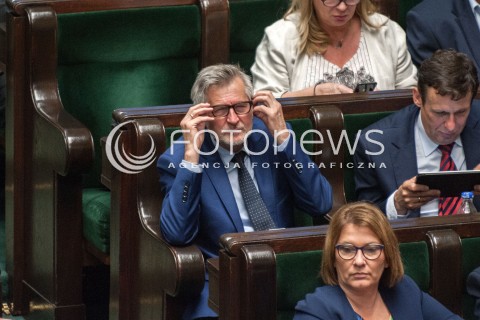  20.07.2018 WARSZAWA SEJM<br />POSIEDZENIE SEJMU<br />N/Z WITOLD CZARNECKI<br /> 