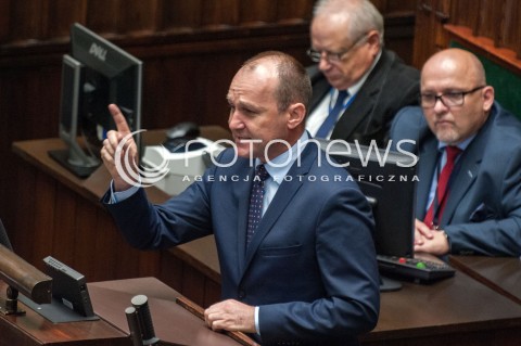  20.07.2018 WARSZAWA SEJM<br />POSIEDZENIE SEJMU<br />N/Z MAREK SOWA<br /> 
