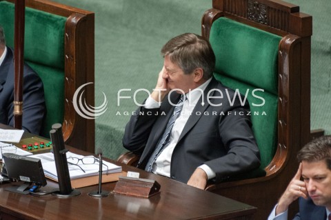  20.07.2018 WARSZAWA SEJM<br />POSIEDZENIE SEJMU<br />N/Z MAREK KUCHCINSKI<br /> 