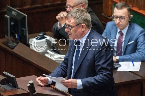  20.07.2018 WARSZAWA SEJM<br />POSIEDZENIE SEJMU<br />N/Z GRZEGORZ FURGO<br /> 
