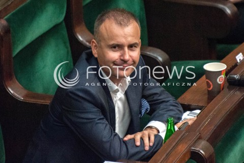  20.07.2018 WARSZAWA SEJM<br />POSIEDZENIE SEJMU<br />N/Z NORBERT OBRYCKI<br /> 