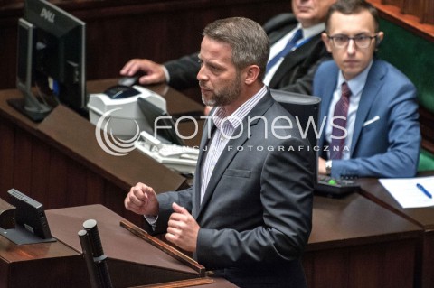  20.07.2018 WARSZAWA SEJM<br />POSIEDZENIE SEJMU<br />N/Z TOMASZ CIMOSZEWICZ<br /> 