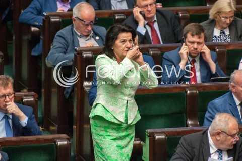  20.07.2018 WARSZAWA SEJM<br />POSIEDZENIE SEJMU<br />N/Z ANNA PALUCH<br /> 