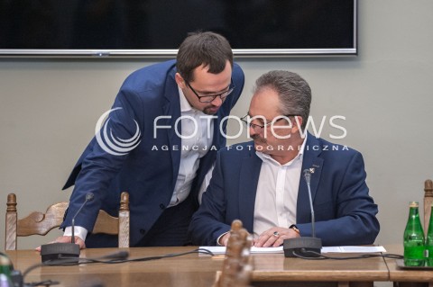 Posiedzenie komisji parlamentarnych w Warszawie