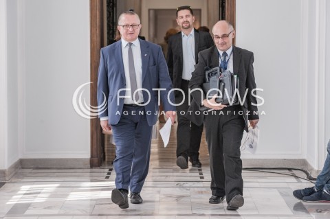  24.07.2018 WARSZAWA<br />POSIEDZENIE KOMISJI PARLAMENTARNYCH<br />N/Z ANDRZEJ MISIOLEK <br /> 