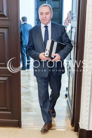  24.07.2018 WARSZAWA RADA MINISTROW<br />POSIEDZENIE RADY MINISTROW<br />N/Z HENRYK KOWALCZYK<br /> 