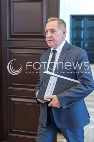  24.07.2018 WARSZAWA RADA MINISTROW<br />POSIEDZENIE RADY MINISTROW<br />N/Z HENRYK KOWALCZYK<br /> 