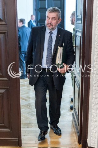  24.07.2018 WARSZAWA RADA MINISTROW<br />POSIEDZENIE RADY MINISTROW<br />N/Z JAN KRZYSZTOF ARDANOWSKI<br /> 