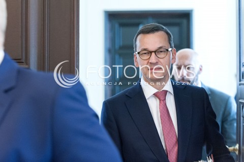  24.07.2018 WARSZAWA RADA MINISTROW<br />POSIEDZENIE RADY MINISTROW<br />N/Z MATEUSZ MORAWIECKI<br /> 