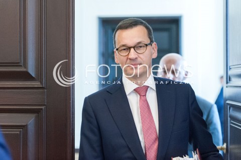  24.07.2018 WARSZAWA RADA MINISTROW<br />POSIEDZENIE RADY MINISTROW<br />N/Z MATEUSZ MORAWIECKI<br /> 
