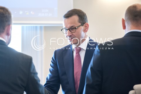  24.07.2018 WARSZAWA RADA MINISTROW<br />POSIEDZENIE RADY MINISTROW<br />N/Z MATEUSZ MORAWIECKI<br /> 