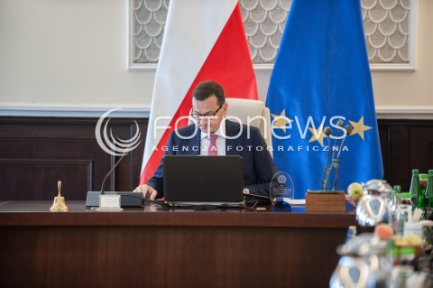  24.07.2018 WARSZAWA RADA MINISTROW<br />POSIEDZENIE RADY MINISTROW<br />N/Z MATEUSZ MORAWIECKI<br /> 