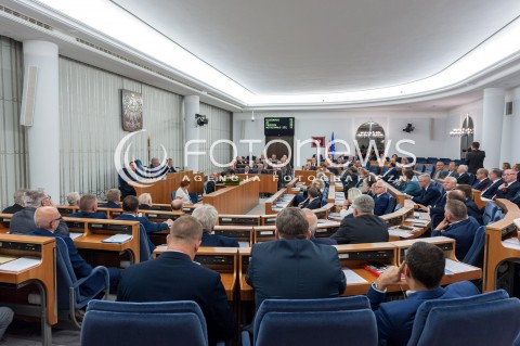 Posiedzenie Senatu w Warszawie