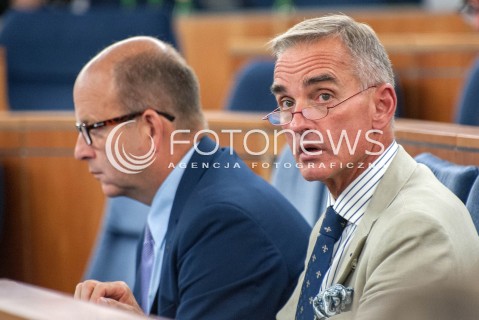 25.07.2018 WARSZAWA SENAT<br />POSIEDZENIE SENATU<br />N/Z JAN MARIA JACKOWSKI KONTANTY RADZIWILL<br /> 