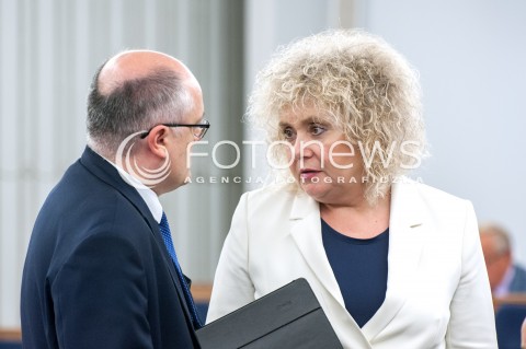  25.07.2018 WARSZAWA SENAT<br />POSIEDZENIE SENATU<br />N/Z MARIA KOC <br /> 