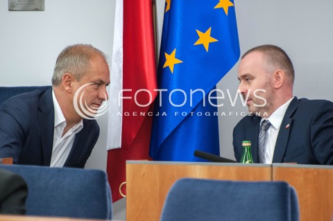  25.07.2018 WARSZAWA SENAT<br />POSIEDZENIE SENATU<br />N/Z GRZEGORZ NAPIERALSKI PAWEL MUCHA<br /> 